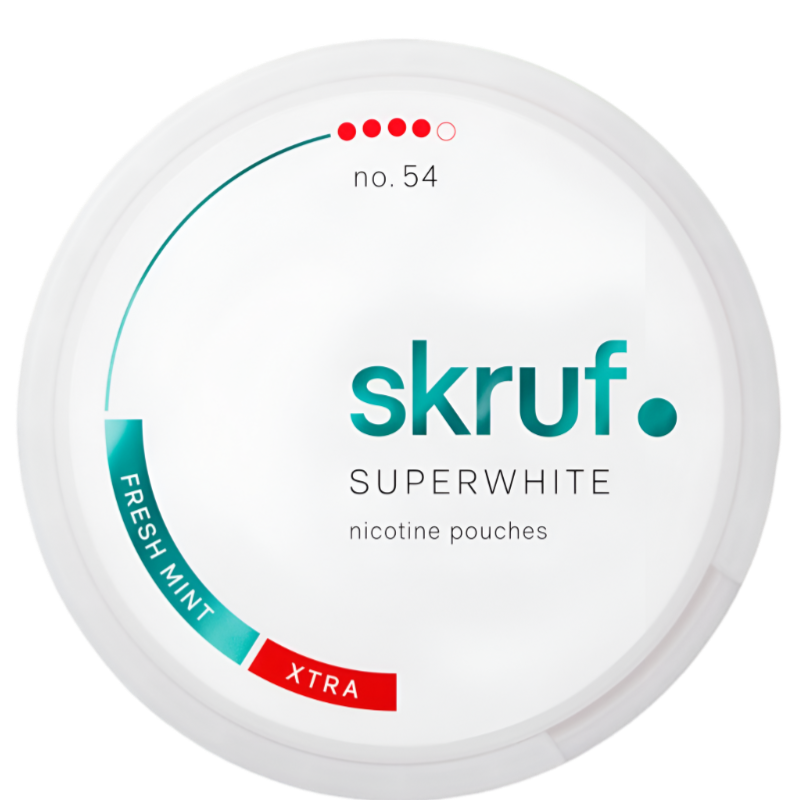 SKRUF Superwhite Mint Xtra